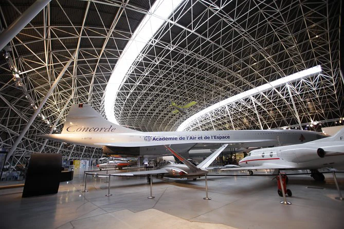 The Concorde on display at Aeroscopia, a must-see museum in Toulouse with the family