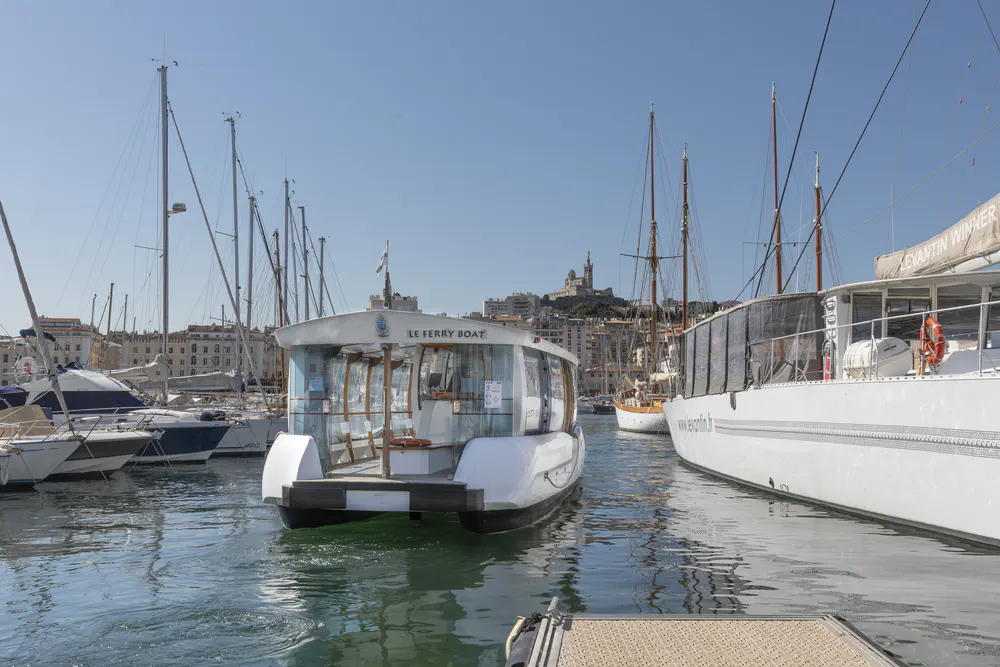 Things to do in Marseille: ferry crossing the city's most emblematic port