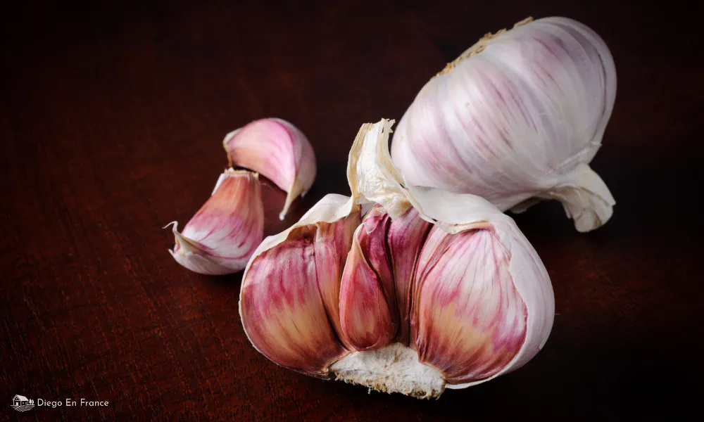 Primer plano del famoso Ail Rose de Lautrec, símbolo culinario y cultural de la región.