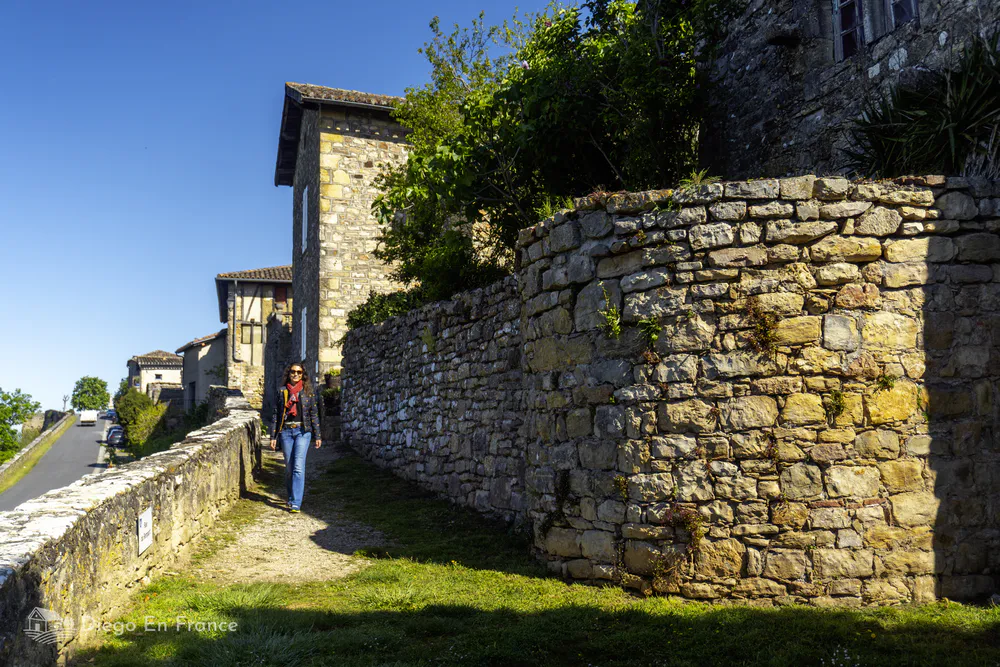 Walking along the ancient defensive walls of the village offers panoramic views and a connection to its history.